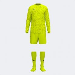 Zestaw koszulka bramkarska, spodenki i skarpety Joma Zamora IX. Zielone skarpety Joma, bez wzorów, z elastanu. Za 357.00 zł.