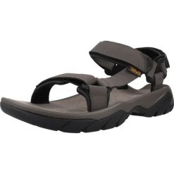 Sandały TEVA M TERRA FI 5 UNI Szary. Szare sandały Teva, ze skóry, bez zapięcia. Za 420.99 zł.