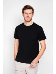 Secret du Lin Koszulka w kolorze czarnym rozmiar: 52. Czarne bezrękawniki Secret du Lin, bez wzorów, z bawełny, bez kołnierzyka, bez ramiączek. Za 74.81 zł.