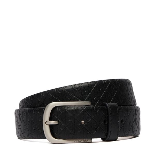 Pasek Calvin Klein. Czarne paski CALVIN KLEIN, bez wzorów, casualowe. Za 209.99 zł.