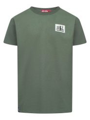 Derbe Koszulka w kolorze oliwkowym rozmiar: XXL. Zielone bezrękawniki Derbe, xxl, bez wzorów, z bawełny, bez kołnierzyka, bez ramiączek. Za 97.05 zł.