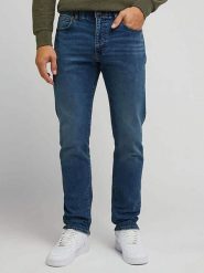 Lee Dżinsy "Extreme Motion" - Slim fit - w kolorze granatowym rozmiar: W31/L34. Niebieskie jeansy Lee, l. Za 173.99 zł.