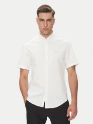 BOSS Koszula B_MOTION_S 50533149 Biały Regular Fit. Białe koszule Boss, m, bez wzorów, z bawełny, bez kołnierzyka, bez ramiączek. Za 399.99 zł.
