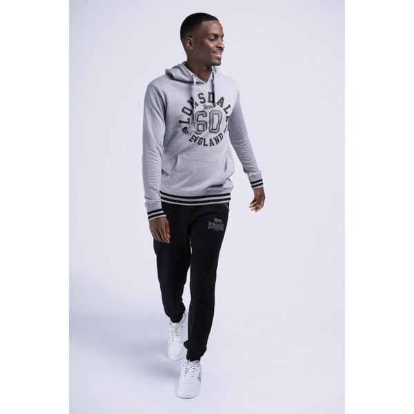 Spodnie do biegania Lonsdale Wansford. Czarne spodnie materiałowe Lonsdale, na co dzień, m, bez wzorów, z dresówki, eleganckie, długie. Za 188.00 zł.