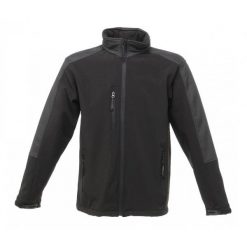 Męski Softshell Hydroforce Professional. Czarne kurtki softshell Regatta, l, bez wzorów, z softshellu, bez kaptura. Za 257.99 zł.