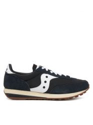 Saucony Sneakersy Trainer 80 S70884 2 Czarny. Czarne buty sportowe casual Saucony, bez wzorów, z materiału, bez zapięcia. Za 289.99 zł.