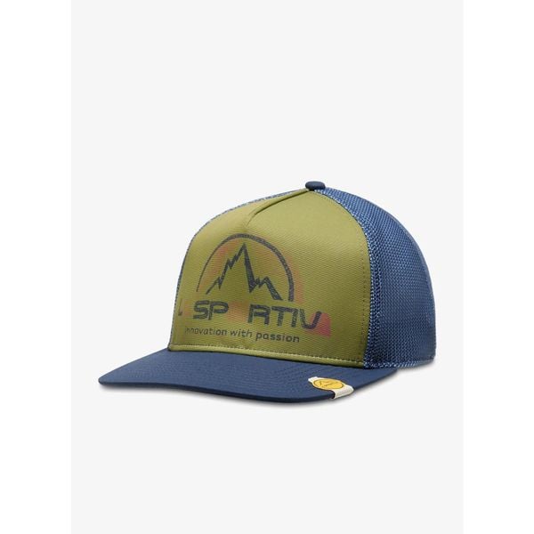 Czapka z daszkiem La Sportiva LS Trucker. Zielone czapki z daszkiem La Sportiva, bez wzorów. Za 125.99 zł.