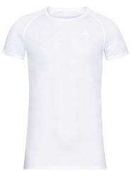 Odlo Podkoszulek funkcyjny "Active F-Dry Light" w kolorze białym rozmiar: S. Białe podkoszulki ODLO, s, bez wzorów, z materiału, bez ramiączek. Za 96.83 zł.