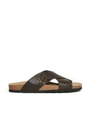 Mandel Klapki w kolorze brązowym rozmiar: 45. Brązowe klapki Mandel. Za 130.99 zł.