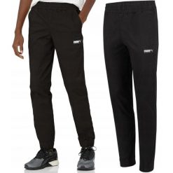 Spodnie męskie sportowe Puma Fusion Pants. Czarne spodnie treningowe długie Puma, m, bez wzorów. Za 119.00 zł.