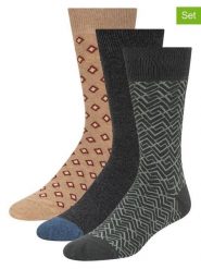 Ted Baker Skarpety (6 par) w kolorze beżowo-antracytowym rozmiar: onesize. Brązowe skarpety Ted Baker, bez wzorów. Za 86.99 zł.