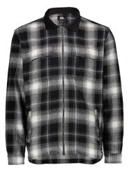 Quicksilver Kardigan "Quarrywood" w kolorze czarno-szarym rozmiar: M. Czarne swetry rozpinane QUICKSILVER, m, bez wzorów, bez kołnierzyka, bez ramiączek. Za 173.99 zł.