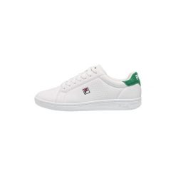Trenerzy Fila Crosscourt 2 F Low. Białe buty sportowe casual Fila, bez wzorów, z materiału, bez zapięcia. W wyprzedaży za 189.00 zł.