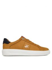 Beverly Hills Polo Club Sneakersy CEO-LOMAX-01 MI08 Brązowy. Brązowe buty sportowe casual Beverly Hills Polo Club, bez wzorów, z nubiku, bez zapięcia. Za 279.99 zł.