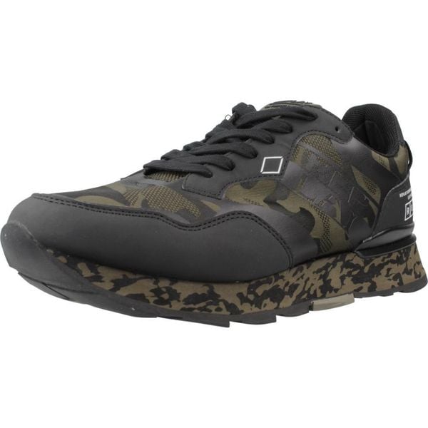 Buty REPLAY RS680090T Czarny. Czarne buty turystyczne Replay, bez wzorów, z syntetyku, bez zapięcia, trekkingowe. Za 350.99 zł.