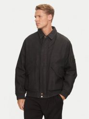 Hugo Kurtka skórzana Lamoto 50516888 Czarny Regular Fit. Czarne kurtki Hugo, m, bez wzorów, ze skóry, bez kaptura. Za 1,769.00 zł.