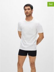 Hugo Boss Underwear Koszulki (3 szt.) w kolorze białym rozmiar: XXL. Białe bezrękawniki Hugo Boss Underwear, xxl, bez wzorów, bez kołnierzyka, bez ramiączek. Za 139.95 zł.