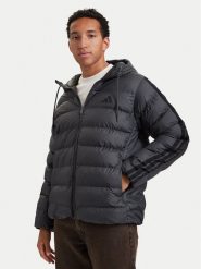 Adidas Kurtka zimowa Essentials Climawarm 3-Stripes KE0253 Szary ciemny Regular Fit. Szare kurtki Adidas, na zimę, m, bez wzorów, z syntetyku, bez kaptura. Za 569.99 zł.