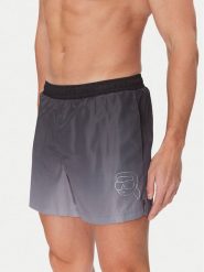 KARL LAGERFELD Szorty kąpielowe A1M46057 Czarny Regular Fit. Czarne kąpielówki KARL LAGERFELD, m, bez wzorów, z syntetyku. Za 299.99 zł.