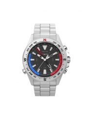Timex Zegarek TW2V41800 Srebrny. Szare, analogowe zegarki Timex, srebrne. Za 959.99 zł.