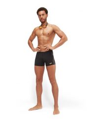 Speedo Kąpielówki "Eco+ Tech" w kolorze czarno-pomarańczowo-błękitnym rozmiar: 4. Czarne kąpielówki Speedo, bez wzorów, z materiału. Za 117.45 zł.