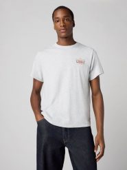 Levi's Koszulka w kolorze szarym rozmiar: XL. Szare bezrękawniki Levi's®, s, bez wzorów, z bawełny, bez kołnierzyka, bez ramiączek. Za 75.34 zł.