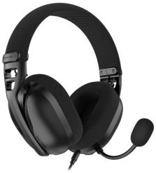 Hator Hyperpunk 3 ESH01 czarne. Czarne słuchawki dla graczy Hator. Za 139.00 zł.
