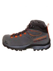 LA SPORTIVA Skórzane buty turystyczne "TX Hike GTX" w kolorze szaro-pomarańczowym rozmiar: 46,5. Szare buty trekkingowe La Sportiva, bez wzorów, z materiału, bez zapięcia, outdoorowe. Za 597.18 zł.