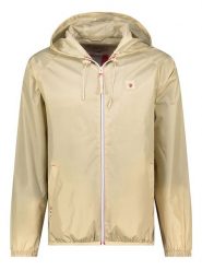 Geographical Norway Kurtka przeciwdeszczowa "Boatom" w kolorze beżowym rozmiar: S. Brązowe kurtki outdoor i hardshell Geographical Norway, s, bez wzorów, bez kaptura. Za 88.64 zł.