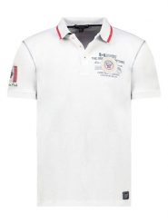 Canadian Peak Koszulka polo "Kilsvikeak" w kolorze białym rozmiar: L. Białe koszulki polo Canadian Peak, l, bez wzorów, z bawełny, bez kołnierzyka, bez ramiączek. Za 87.95 zł.