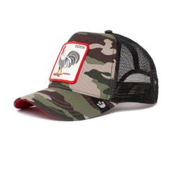 Czapka z daszkiem Goorin Bros The Rooster Trucker - 101-0337-CAM. Czarne czapki z daszkiem Goorin Bros, bez wzorów. Za 144.98 zł.