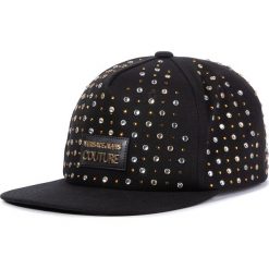 Czapka z daszkiem VERSACE JEANS COUTURE - E8GUAK03 65021 899. Czarne czapki z daszkiem Versace Jeans Couture, bez wzorów, z bawełny. Za 579.00 zł.