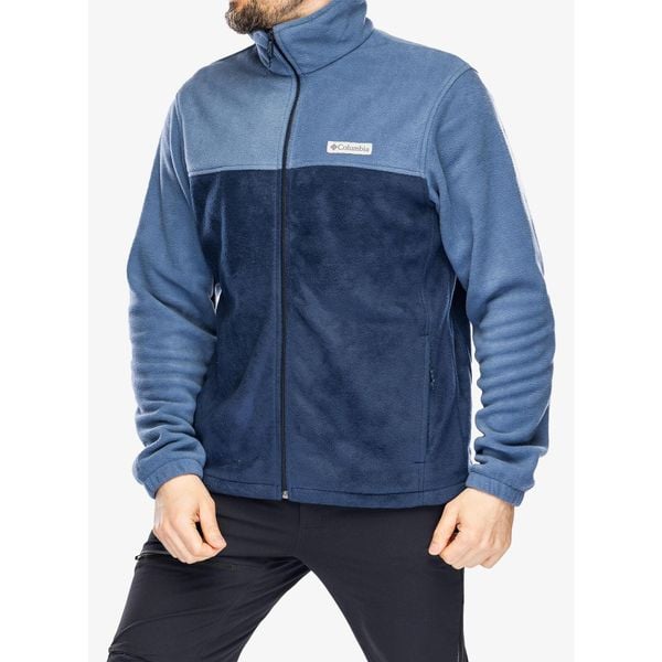 Polar męski Columbia Steens Mountain 2.0. Niebieskie bluzy z polaru Columbia, m, bez wzorów, z polaru, bez kaptura. Za 188.99 zł.