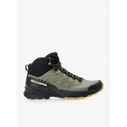Buty turystyczne męskie Scarpa Rush 2 Mid GTX. Zielone buty turystyczne Scarpa, bez wzorów, bez zapięcia, trekkingowe. Za 692.99 zł.