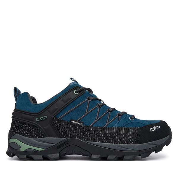 Trekkingi CMP. Niebieskie buty trekkingowe CMP, bez wzorów, bez zapięcia. Za 479.99 zł.