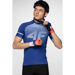 Koszulka rowerowa męska RKM151 - kobalt. Bielizna termoaktywna marki 4F. Za 169.99 zł.