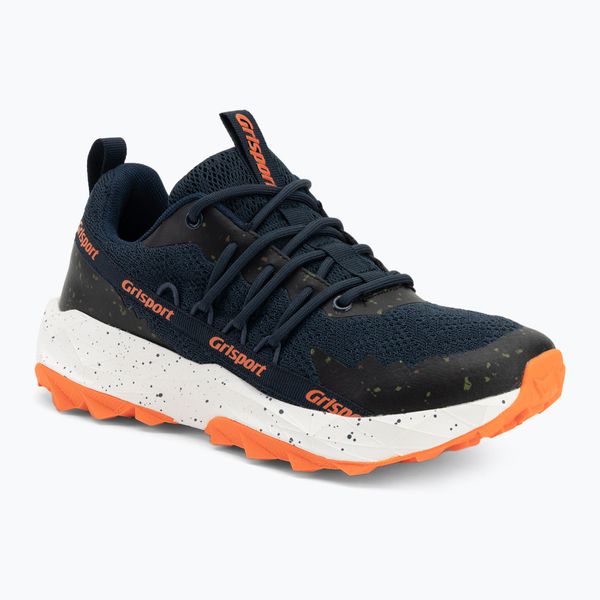 Buty męskie Grisport 109019M. Czarne buty turystyczne Grisport, na lato, bez wzorów, z gumy, bez zapięcia, trekkingowe. Za 209.99 zł.