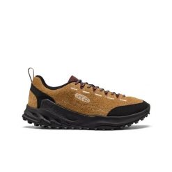 Buty trekkingowe Keen Jasper Zionic. Brązowe buty turystyczne Keen, bez wzorów, z gumy, bez zapięcia, trekkingowe. Za 691.00 zł.
