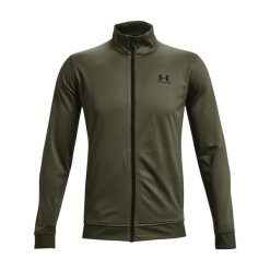Kurtka Under Armour Sportstyle Tricot. Czarne kurtki Under Armour, xl, bez wzorów, z dresówki, z kapturem. Za 295.40 zł.
