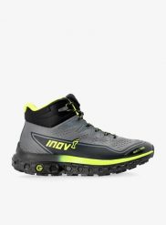 Buty turystyczne męskie Inov-8 RocFly G 390. Czarne buty turystyczne Inov-8, bez wzorów, z dzianiny, bez zapięcia, trekkingowe. Za 846.45 zł.