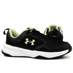 Buty męskie sportowe Under Armour UA Charged Edge. Czarne buty sportowe casual Under Armour, bez wzorów, bez zapięcia. W wyprzedaży za 209.00 zł.
