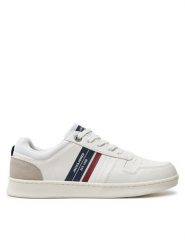 Jack&Jones Sneakersy Dang 12221815 Biały. Białe buty sportowe casual Jack&Jones, bez wzorów, ze skóry, bez zapięcia. Za 199.99 zł.