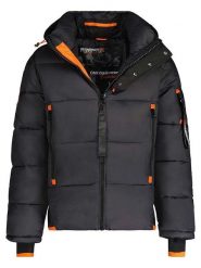 Geographical Norway Kurtka zimowa "Calix" w kolorze czarnym rozmiar: L. Czarne kurtki Geographical Norway, na zimę, l, bez wzorów, bez kaptura. Za 330.67 zł.