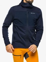 Bluza z kapturem męska Montane Fury XT Hoodie. Niebieskie bluzy z kapturem Montane, l, bez wzorów, z materiału, z kapturem. Za 543.39 zł.