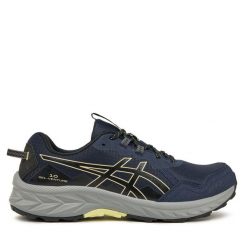 Buty do biegania Asics. Niebieskie buty do biegania ASICS, bez wzorów, bez zapięcia, do biegania. Za 309.99 zł.