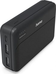 Hama Power Pack Pocket 10 10000 mAh 2X USB-A antracyt. Powerbanki . Za 59.90 zł.