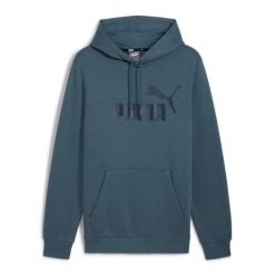Puma Bluza Ess Big Logo Fl 58668730. Niebieskie bluzy z kapturem Puma, m, bez wzorów, z bawełny, z kapturem. Za 202.49 zł.