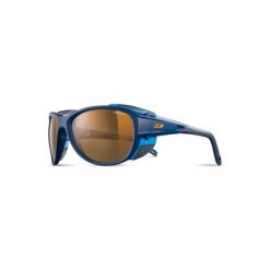Okulary Julbo Explorer 2.0 - Reactiv Polarized 2-4. Niebieskie okulary przeciwsłoneczne JULBO. W wyprzedaży za 679.15 zł.