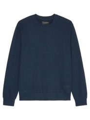 Marc O´Polo Bluza w kolorze granatowym rozmiar: XL. Niebieskie bluzy xl, bez wzorów, z bawełny, bez kaptura. Za 190.18 zł.