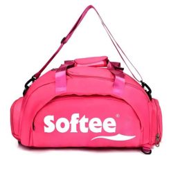 Torba sportowa Softee. Czerwone torby na ramię Softee, bez wzorów, z materiału, do ręki, bez dodatków. Za 163.00 zł.